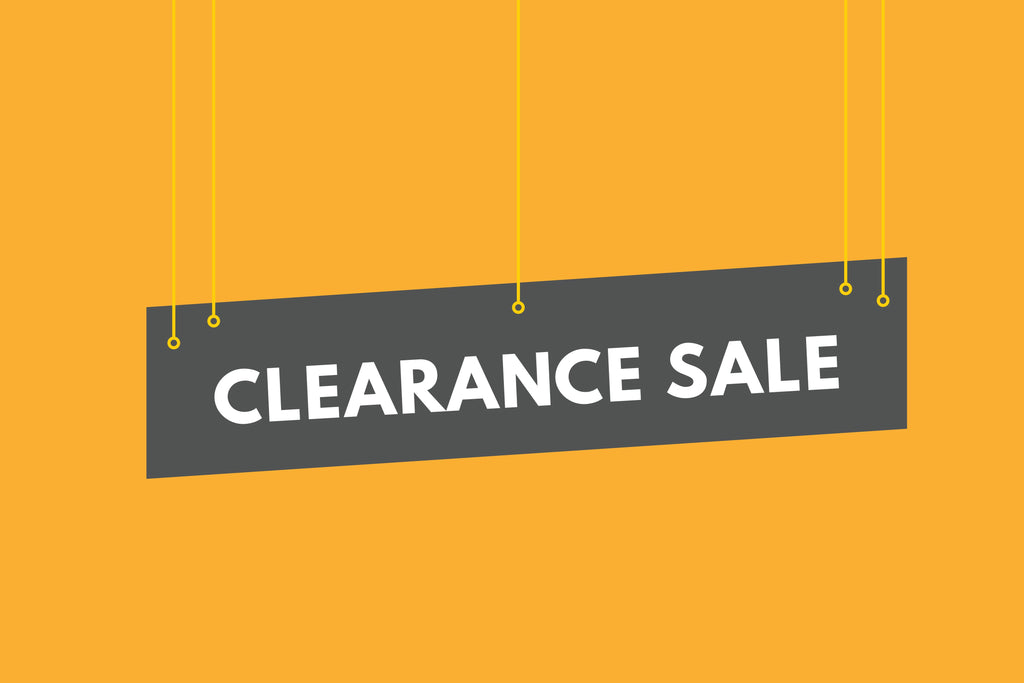 Clearance / Sale items